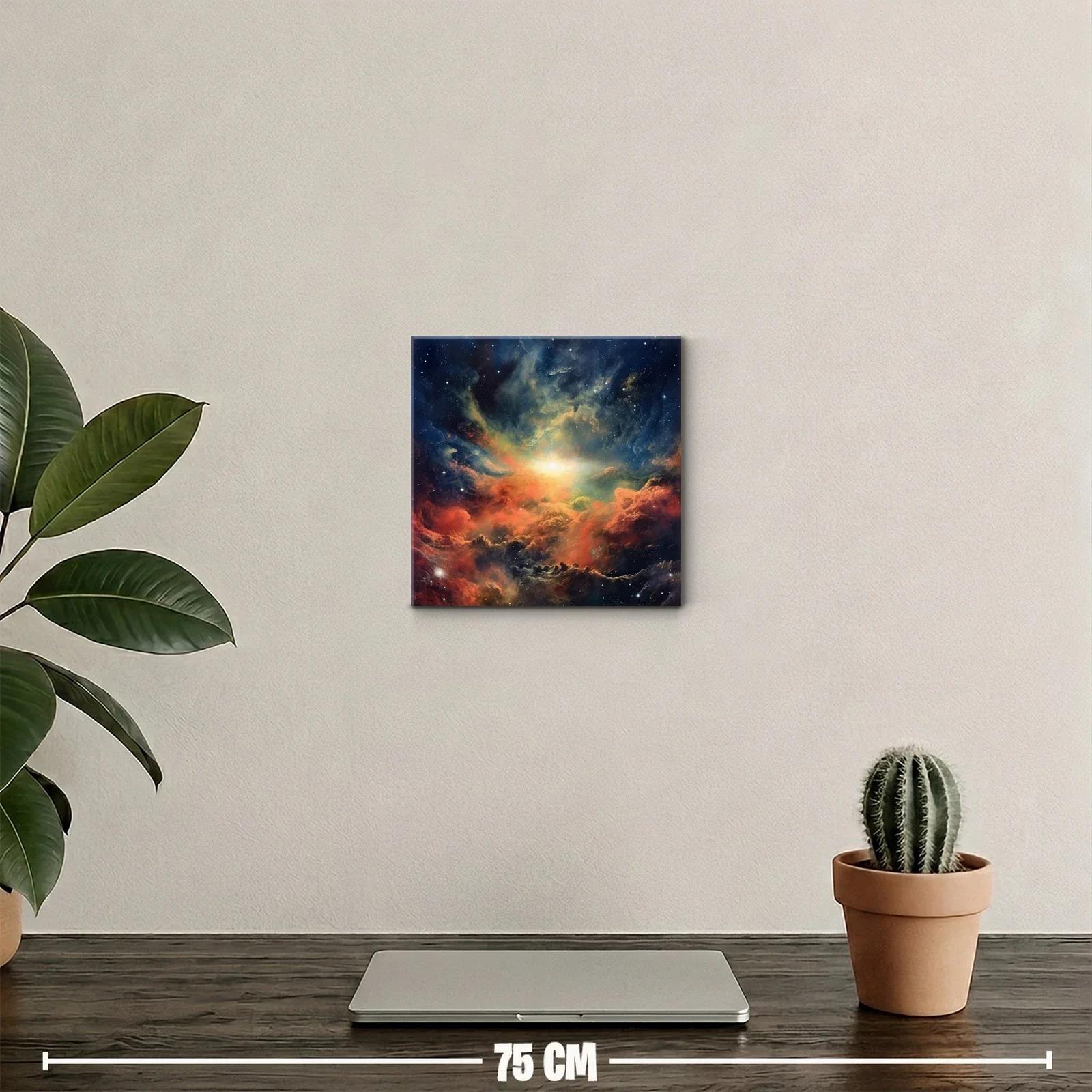 Explosión Cósmica en Cielo Estrellado Intenso — miniatura 2