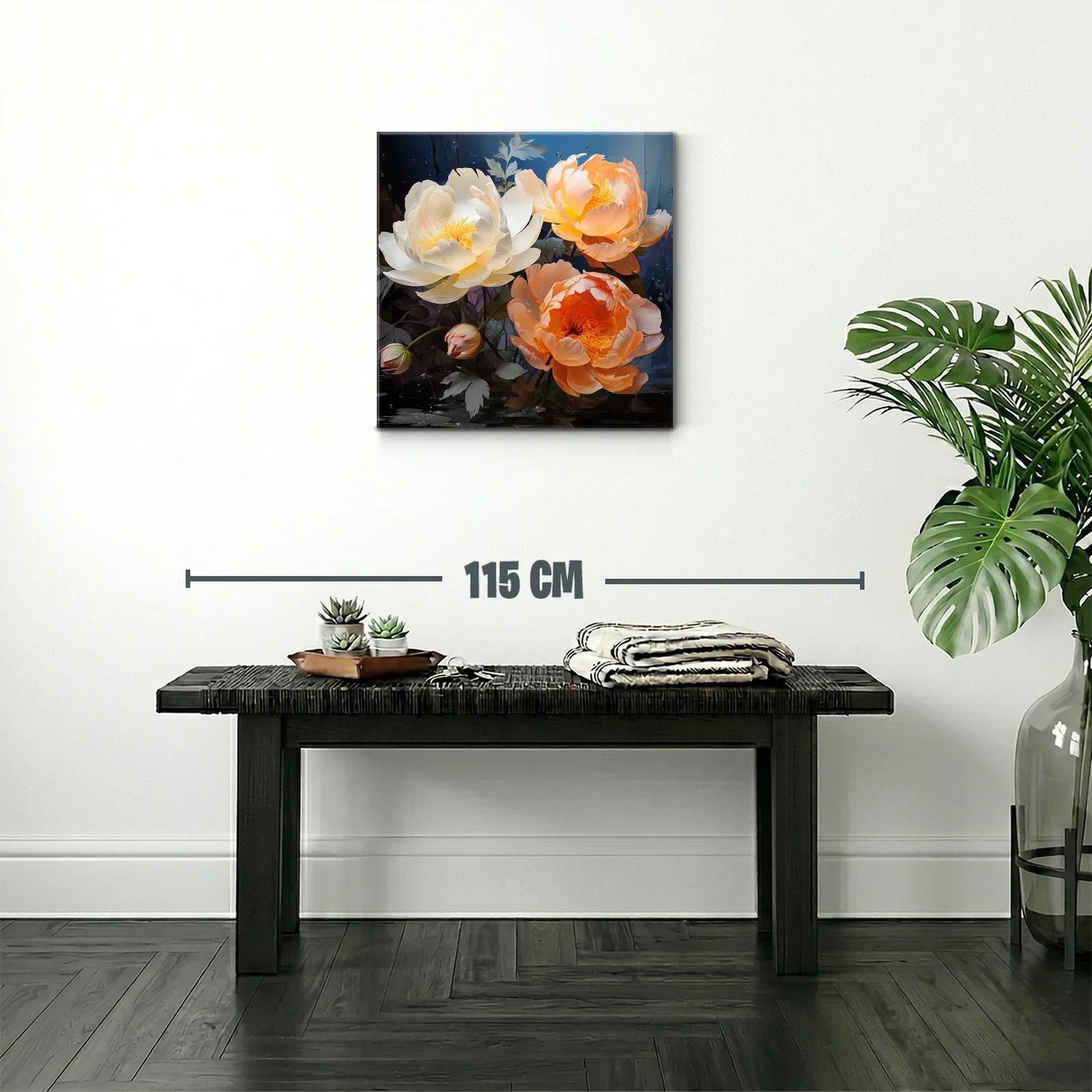 Elegancia floral en tonos cálidos y suaves — miniatura 2