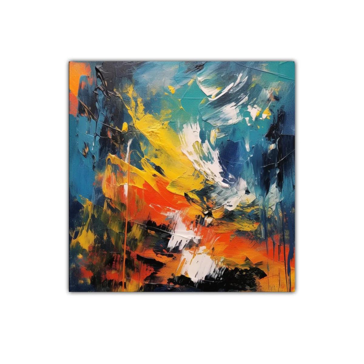 Explosión de colores vibrantes con energía y dinamismo — imagen principal