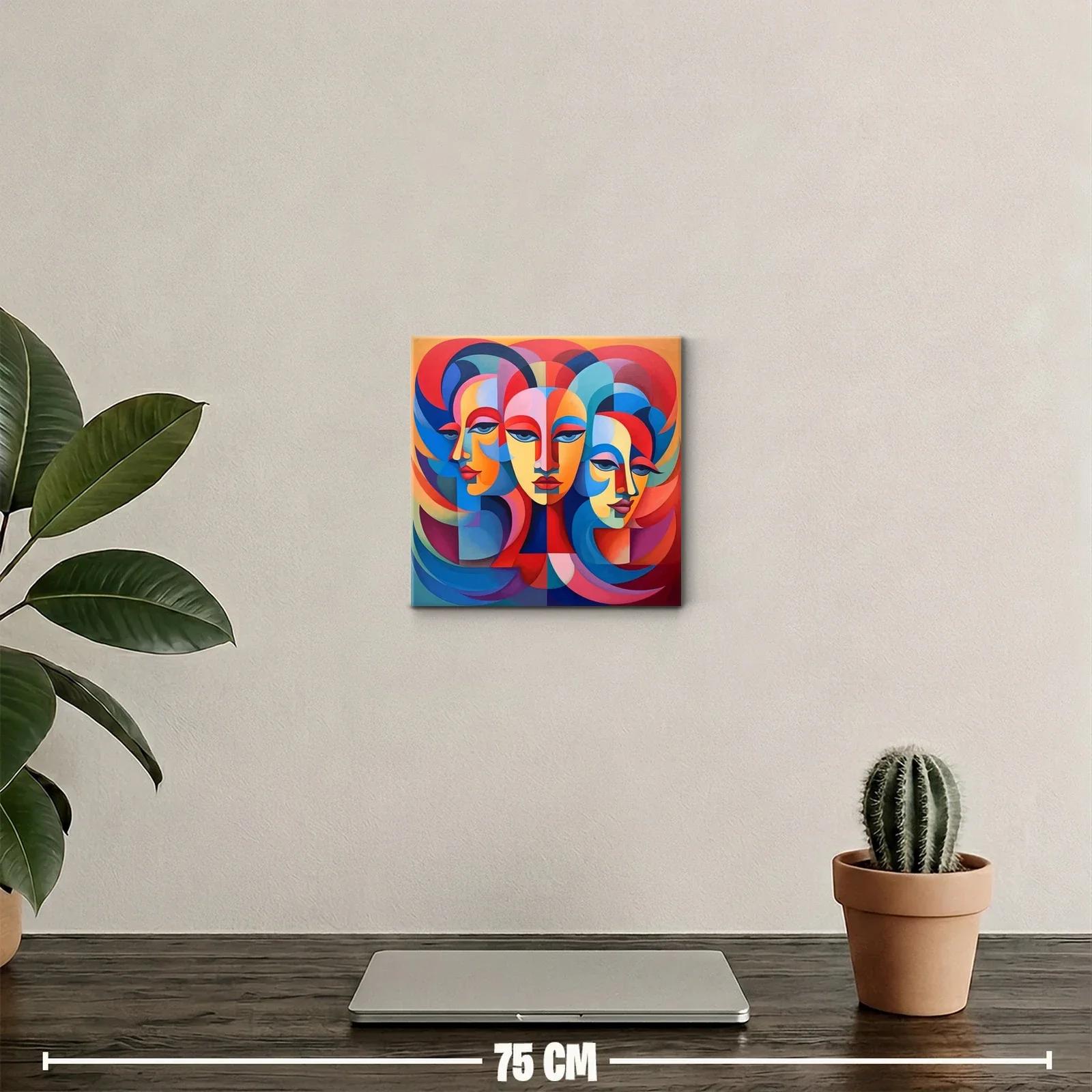 Retratos Abstractos en Paleta Vibrante y Moderna — miniatura 2