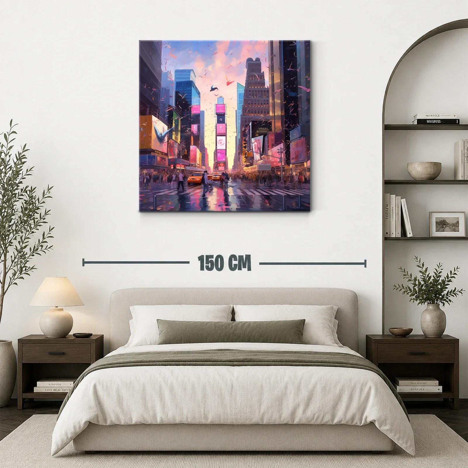 Atardecer vibrante en la ciudad con movimiento urbano — miniatura 3