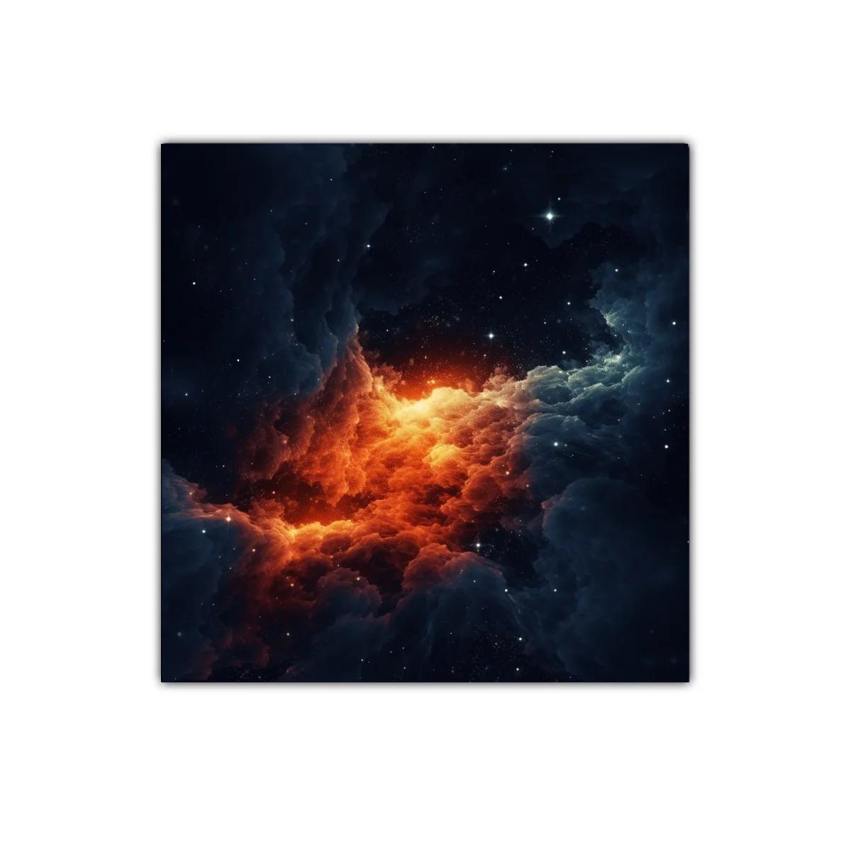 Explosión Cósmica en Nebulosa de Fuego y Hielo — imagen principal