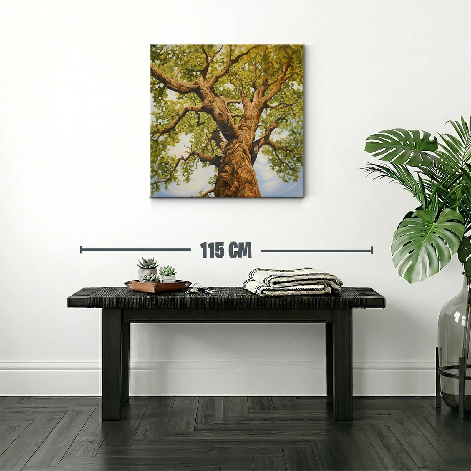 Impresionante perspectiva de árbol con follaje verde — miniatura 2