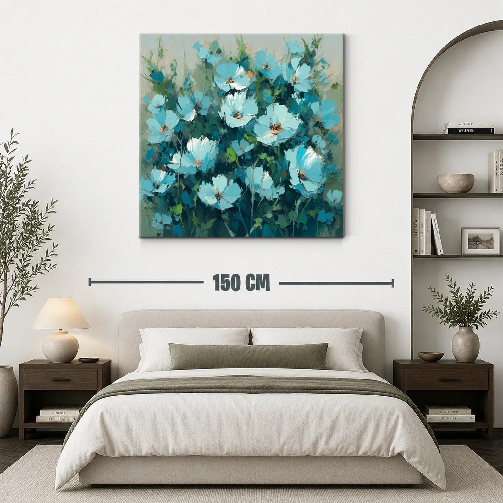 Flores azules frescas para un toque natural y sereno — miniatura 3