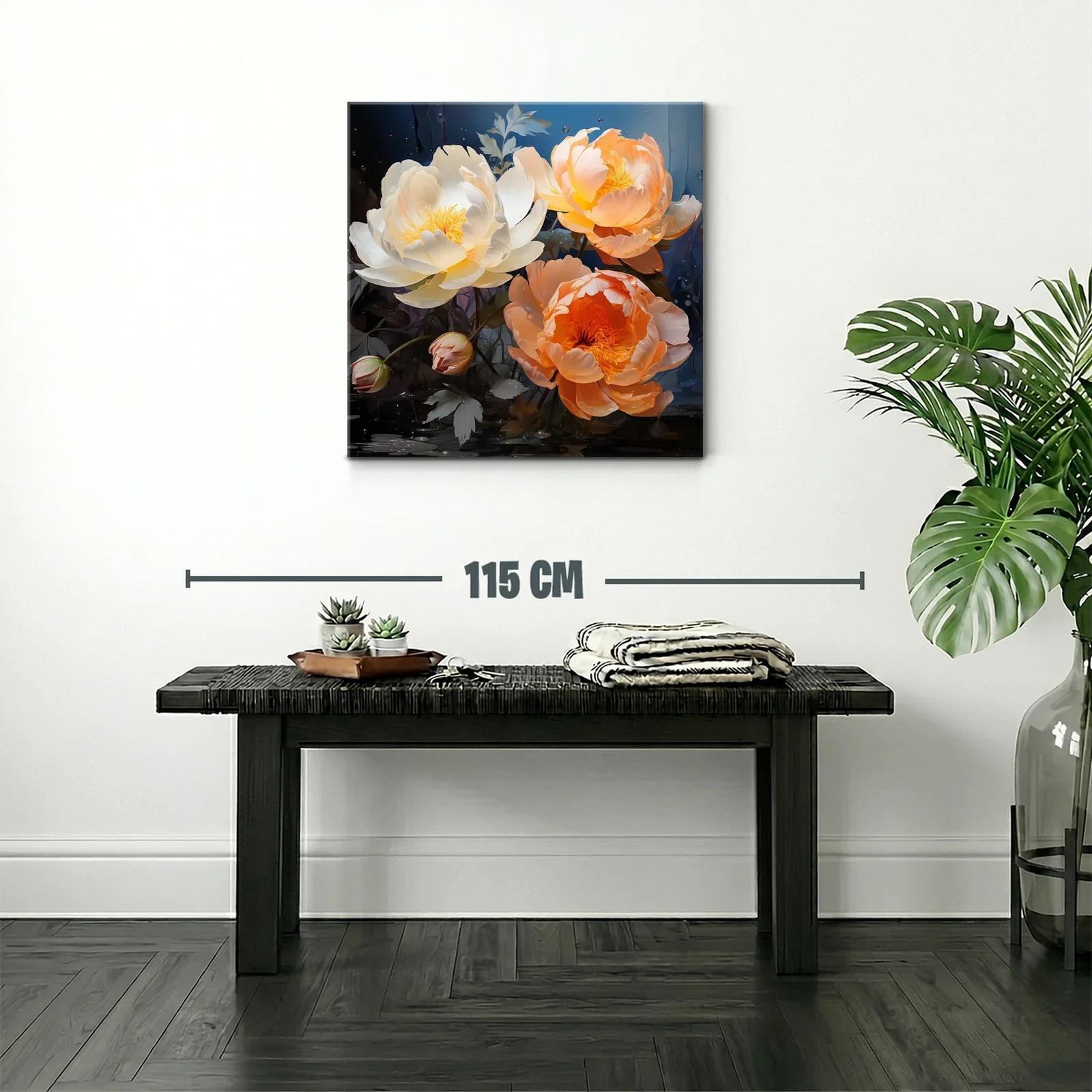 Elegancia floral en tonos cálidos y suaves — miniatura 2