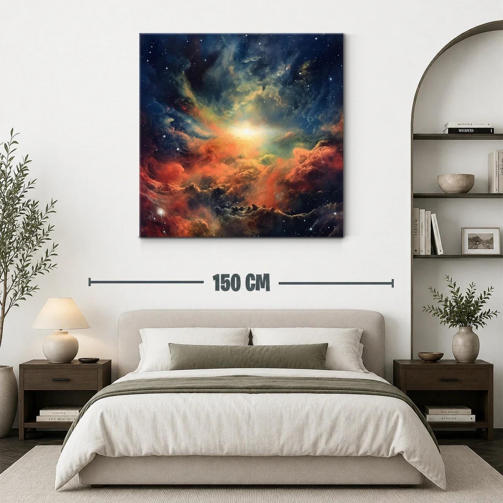Explosión Cósmica en Cielo Estrellado Intenso — miniatura 3