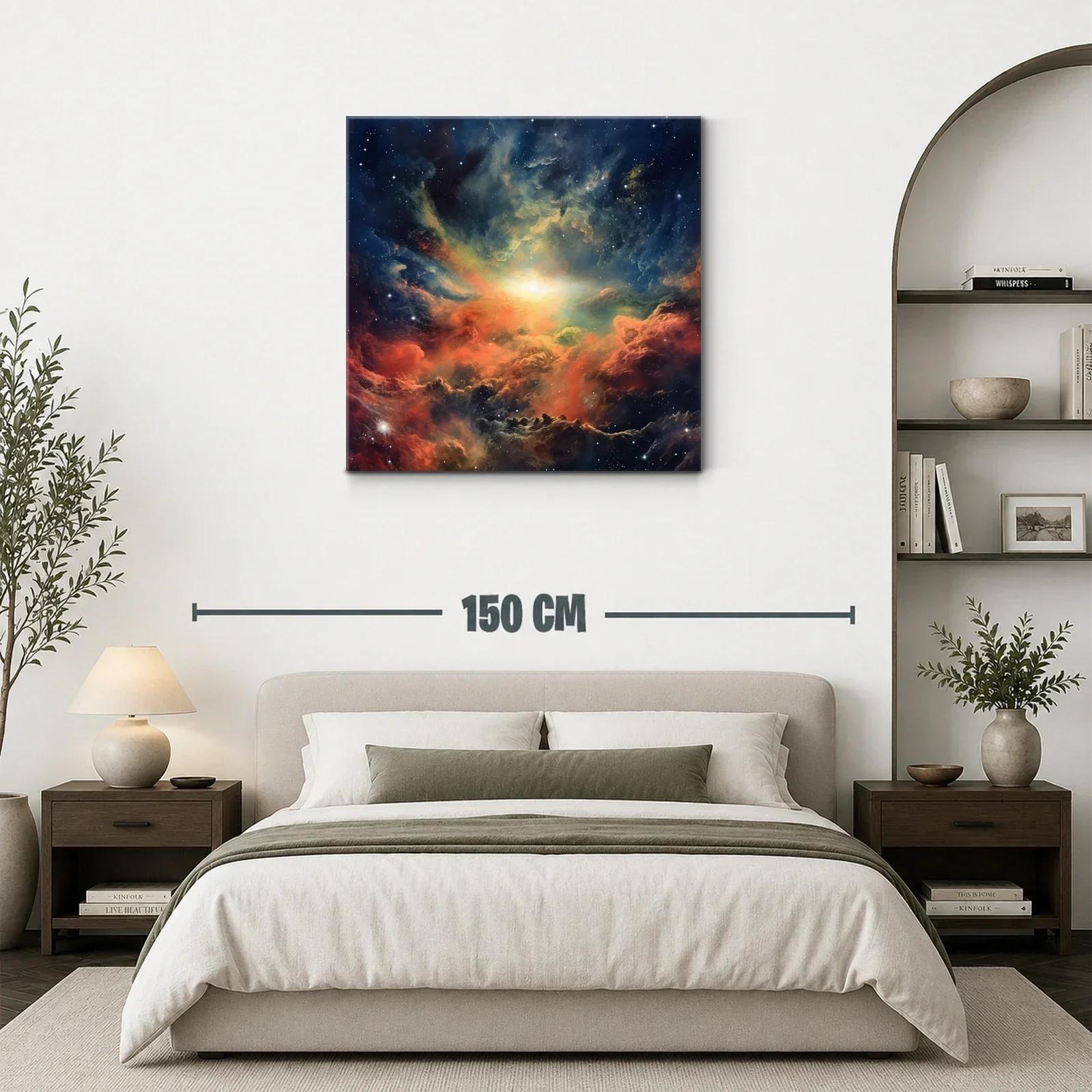 Explosión Cósmica en Cielo Estrellado Intenso — miniatura 3