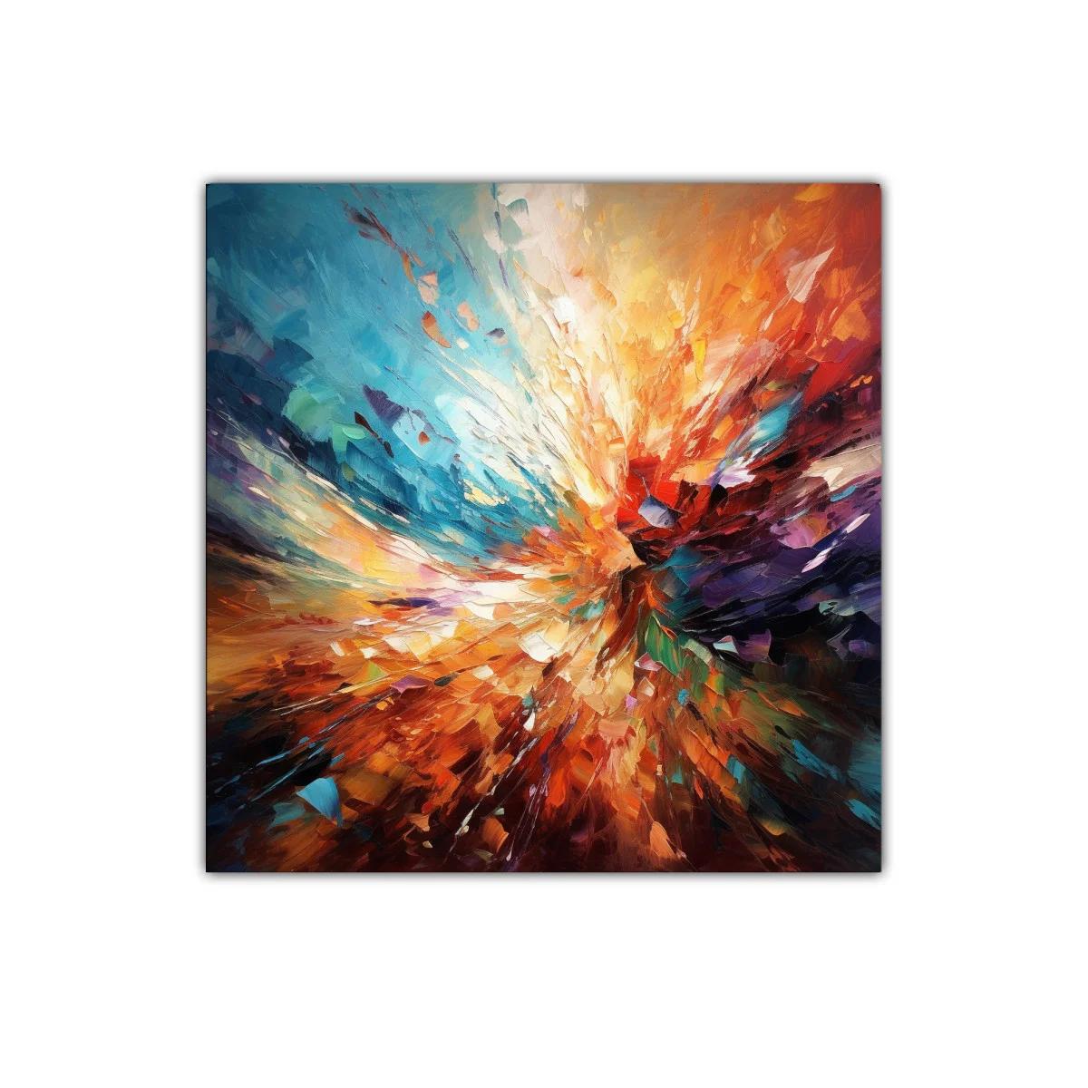 Explosión de color en movimiento vibrante y dinámico — imagen principal