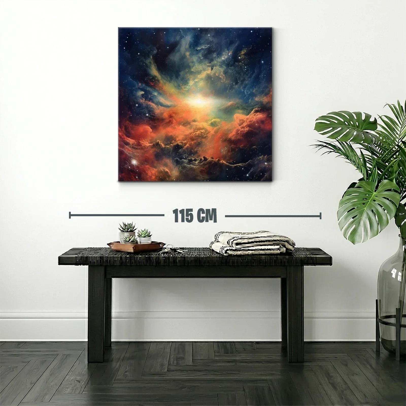 Explosión Cósmica en Cielo Estrellado Intenso — miniatura 2
