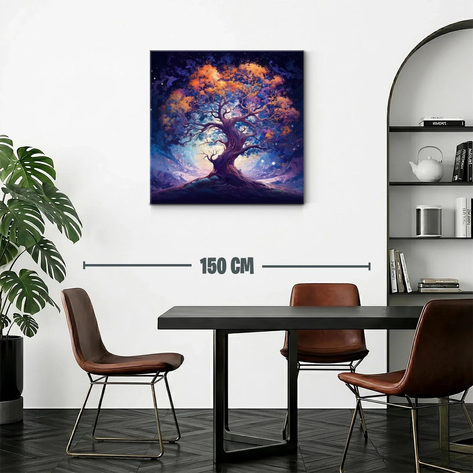 Árbol de ensueño con tonalidades vibrantes y mágicas — miniatura 2