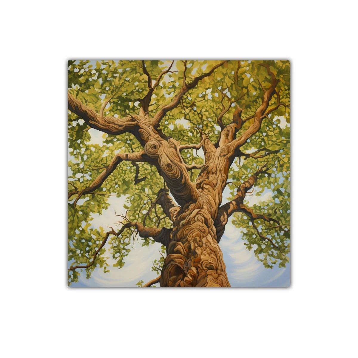 Impresionante perspectiva de árbol con follaje verde — miniatura 1