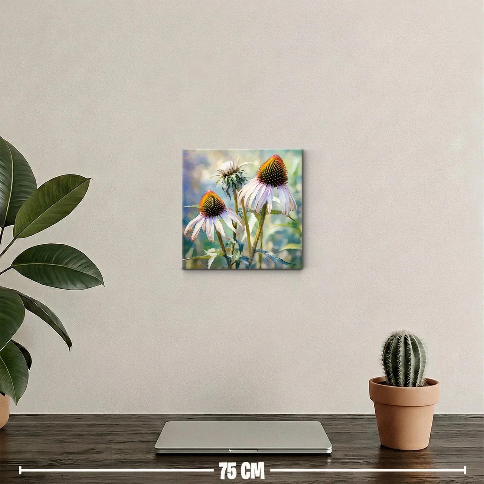 Flores vibrantes con toques cálidos y sutiles tonos pastel — miniatura 2