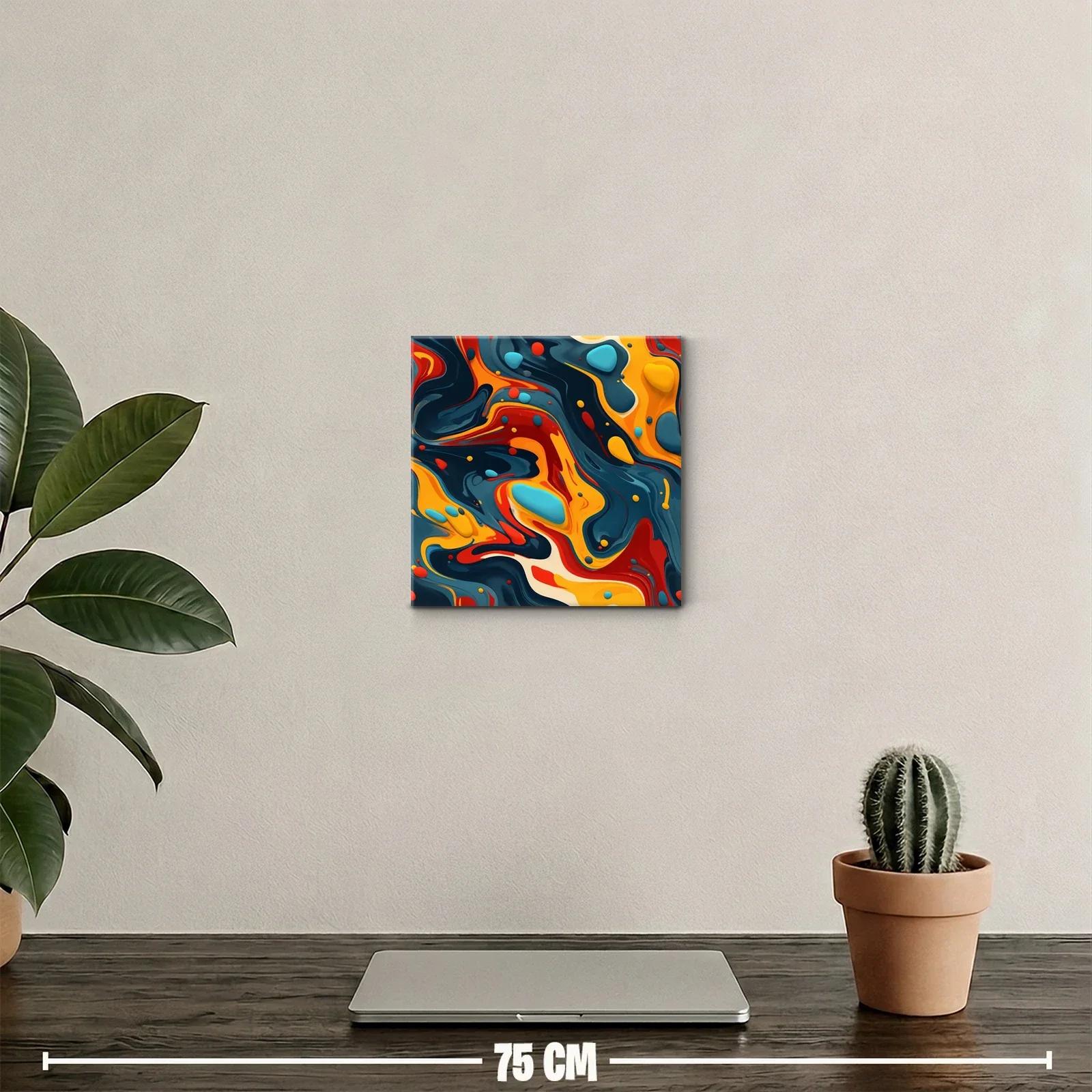 Explosión de color con formas fluidas y vibrantes — miniatura 2