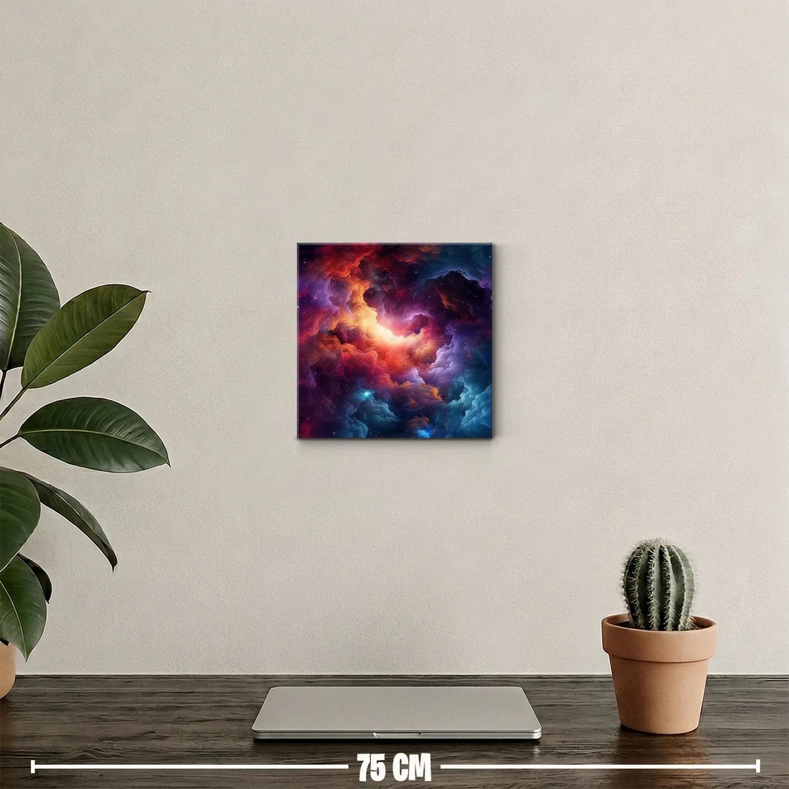 Explosión Cósmica de Colores Vibrantes y Luz Cálida — miniatura 2