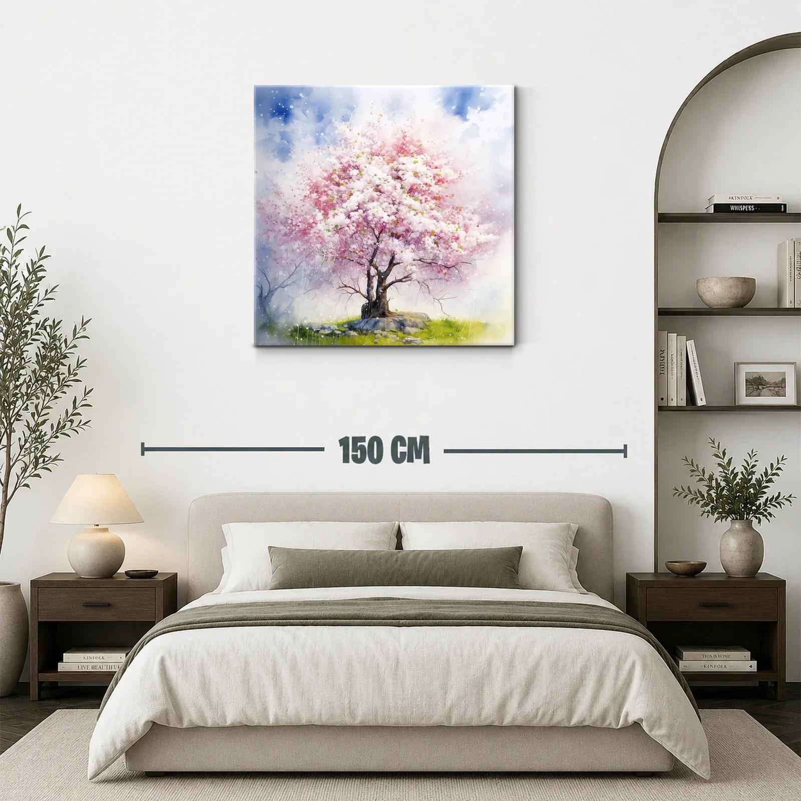 Árbol floreciente con tonos suaves y delicados — miniatura 3