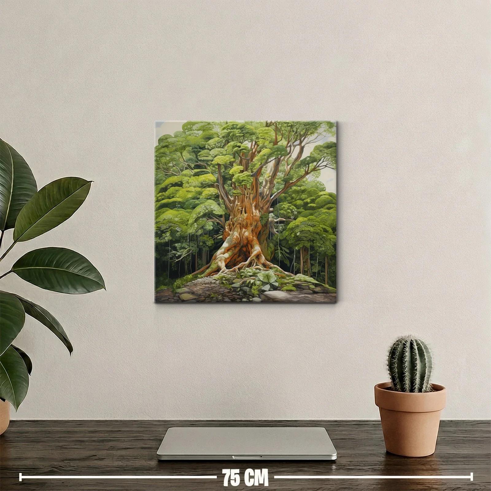 Impresionante árbol antiguo con follaje vibrante — miniatura 2
