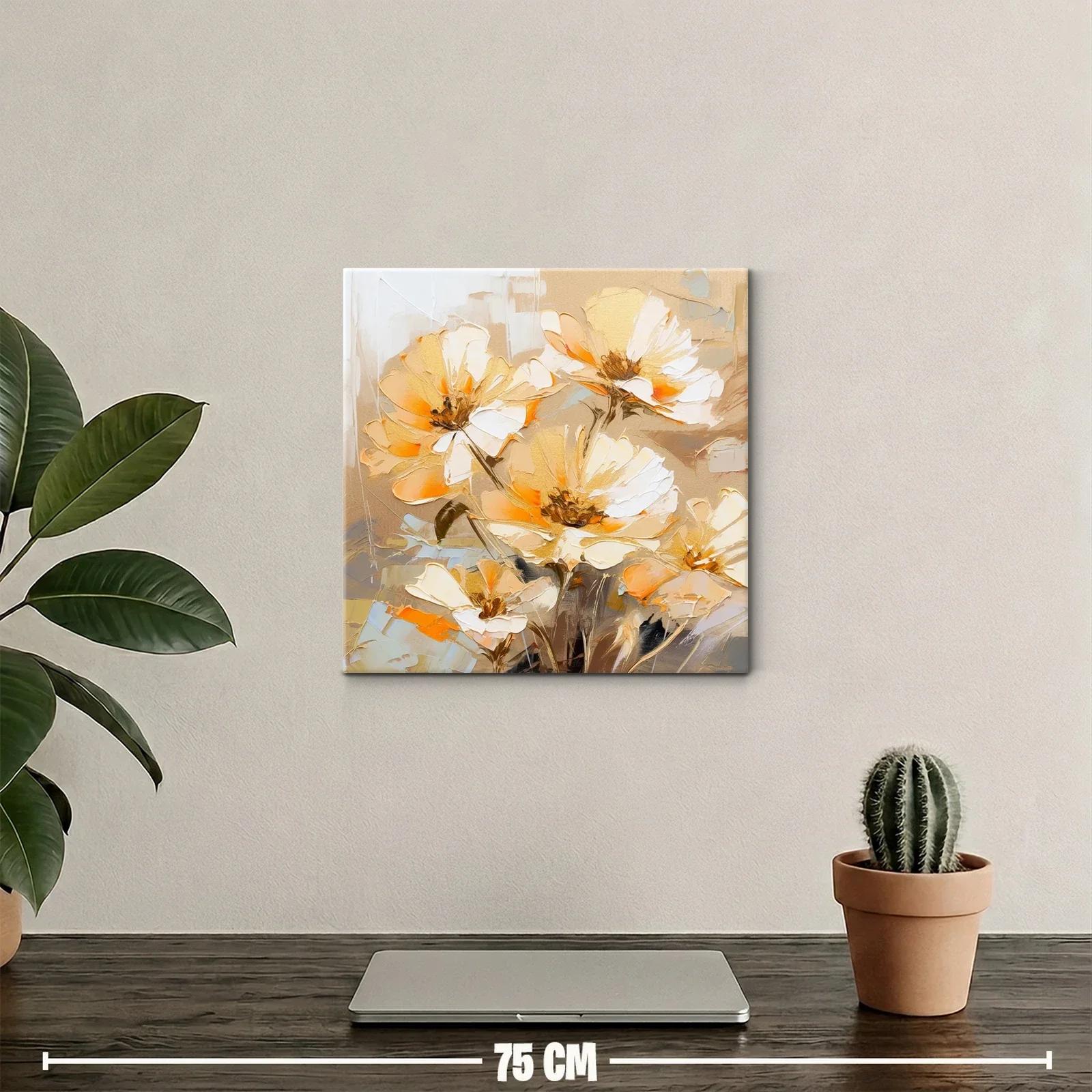 Flores luminosas en tonos cálidos y suaves — miniatura 2