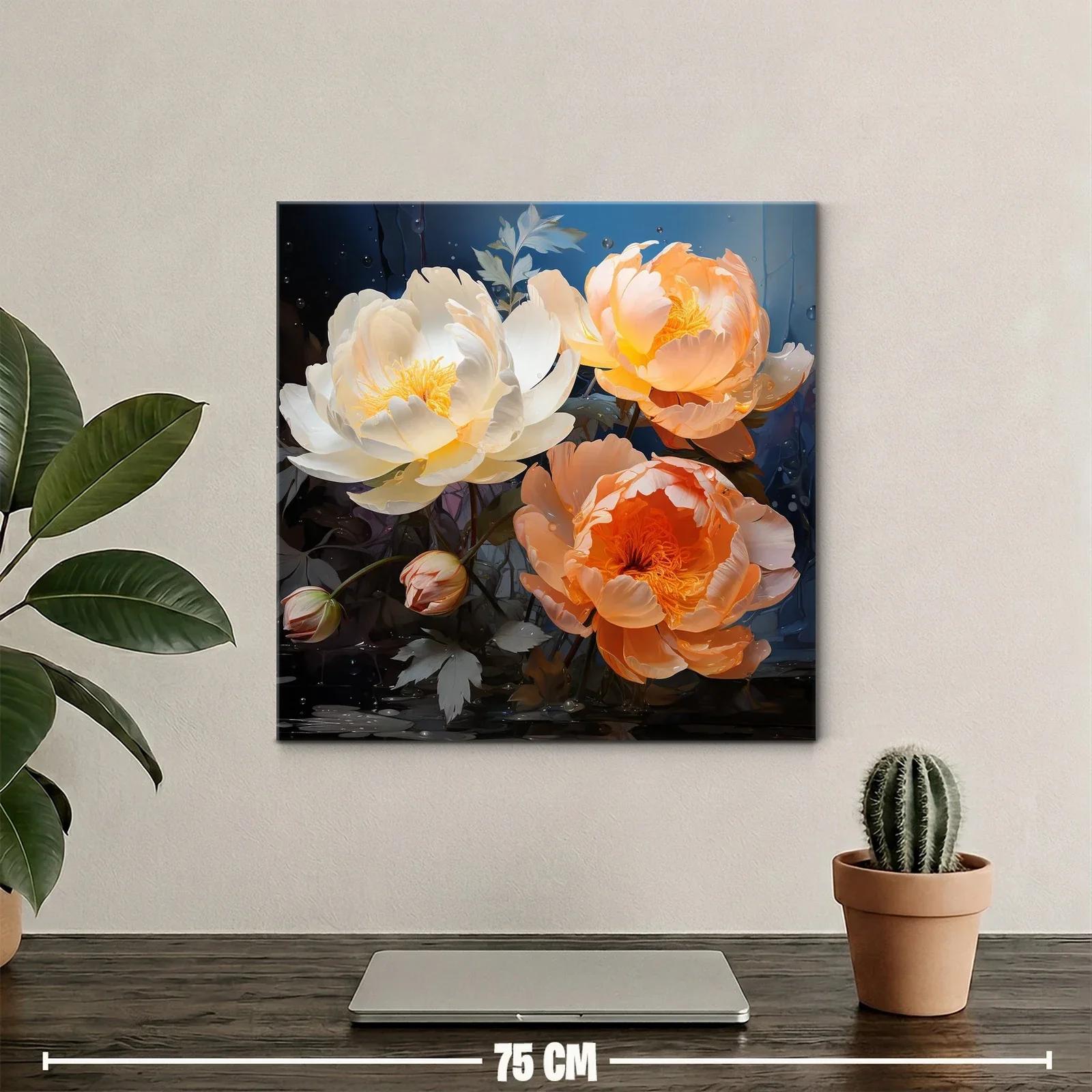 Elegancia floral en tonos cálidos y suaves — miniatura 2