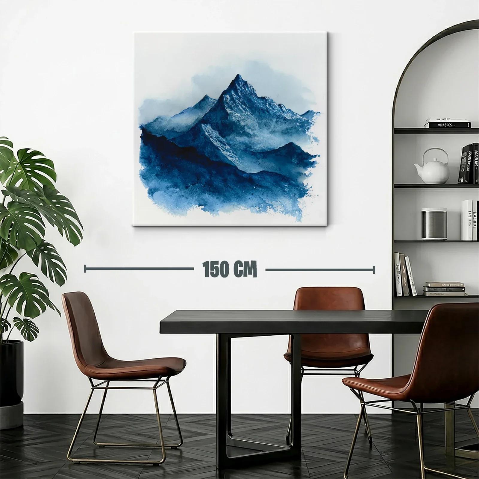 Montañas Azules en Atemporal Paisaje Natural — miniatura 2