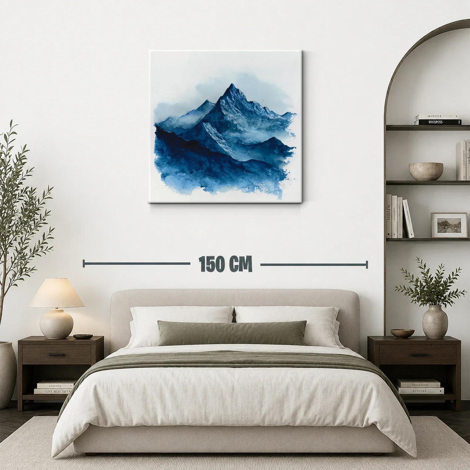 Montañas Azules en Atemporal Paisaje Natural — miniatura 3
