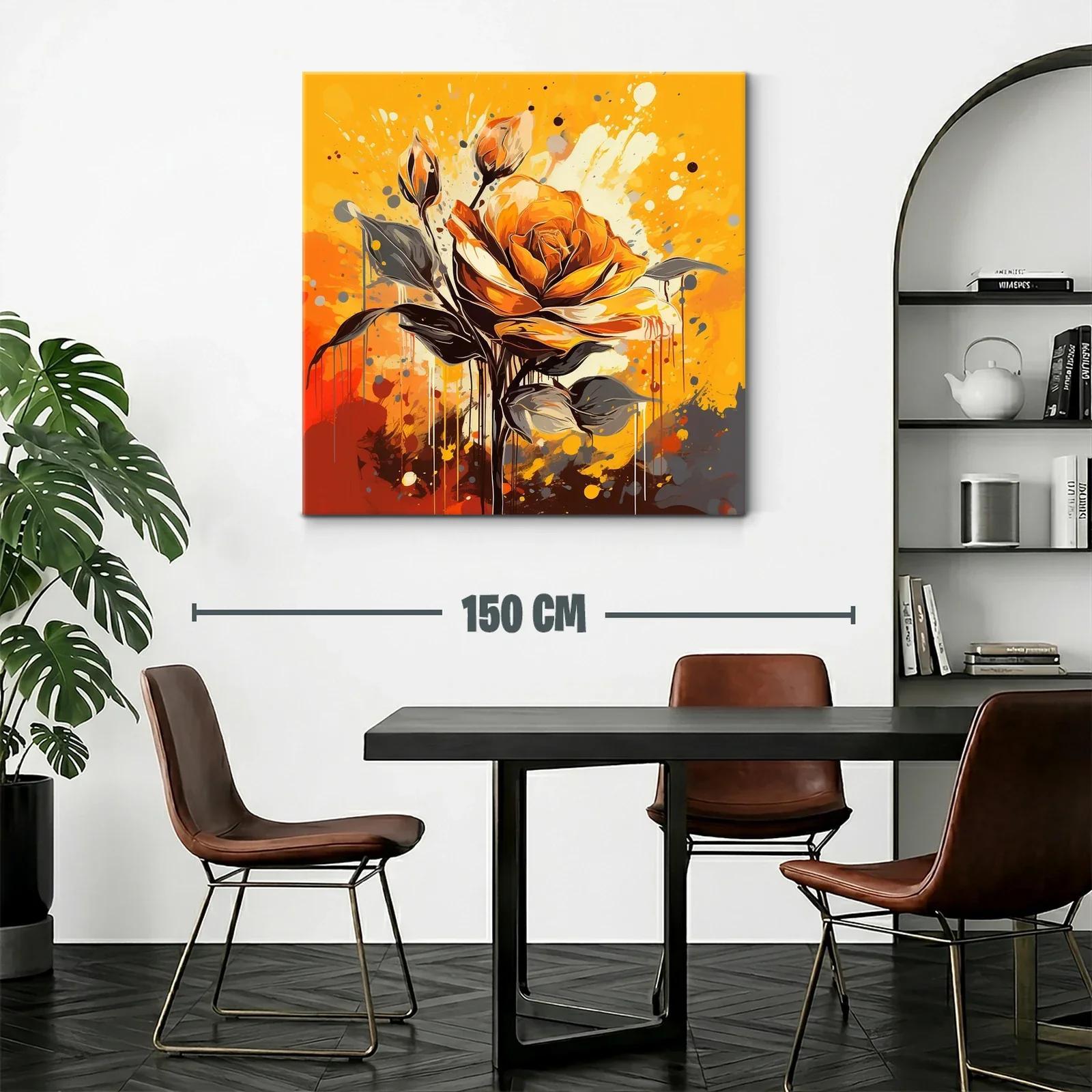 Rosa vibrante en tonos cálidos y contrastes intensos — miniatura 2