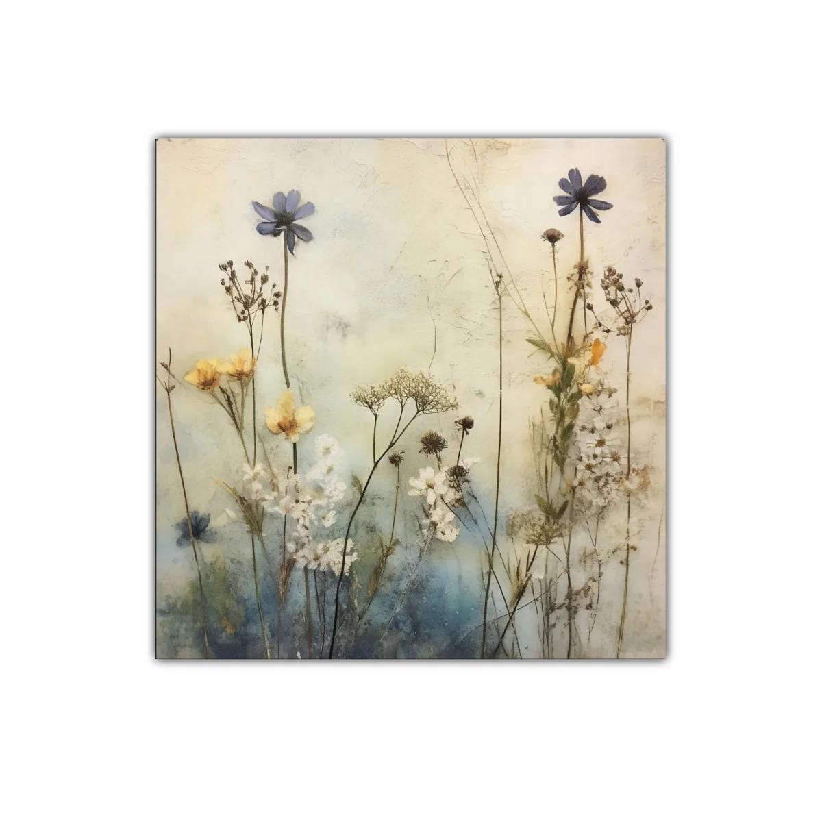 Arte floral delicado en tonos suaves y naturales — imagen principal