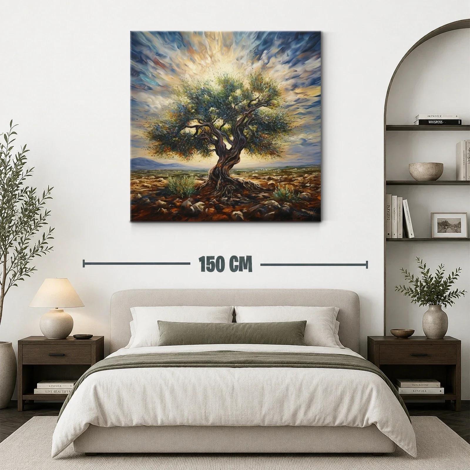 Árbol de vida con luz radiante en paisaje sereno — miniatura 3