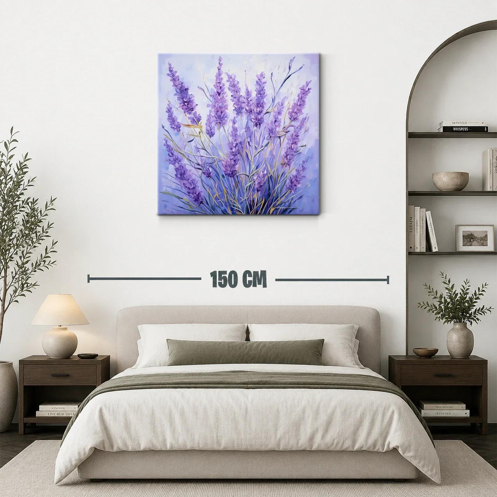 Elegancia y tranquilidad en ramo de lavanda púrpura — miniatura 3