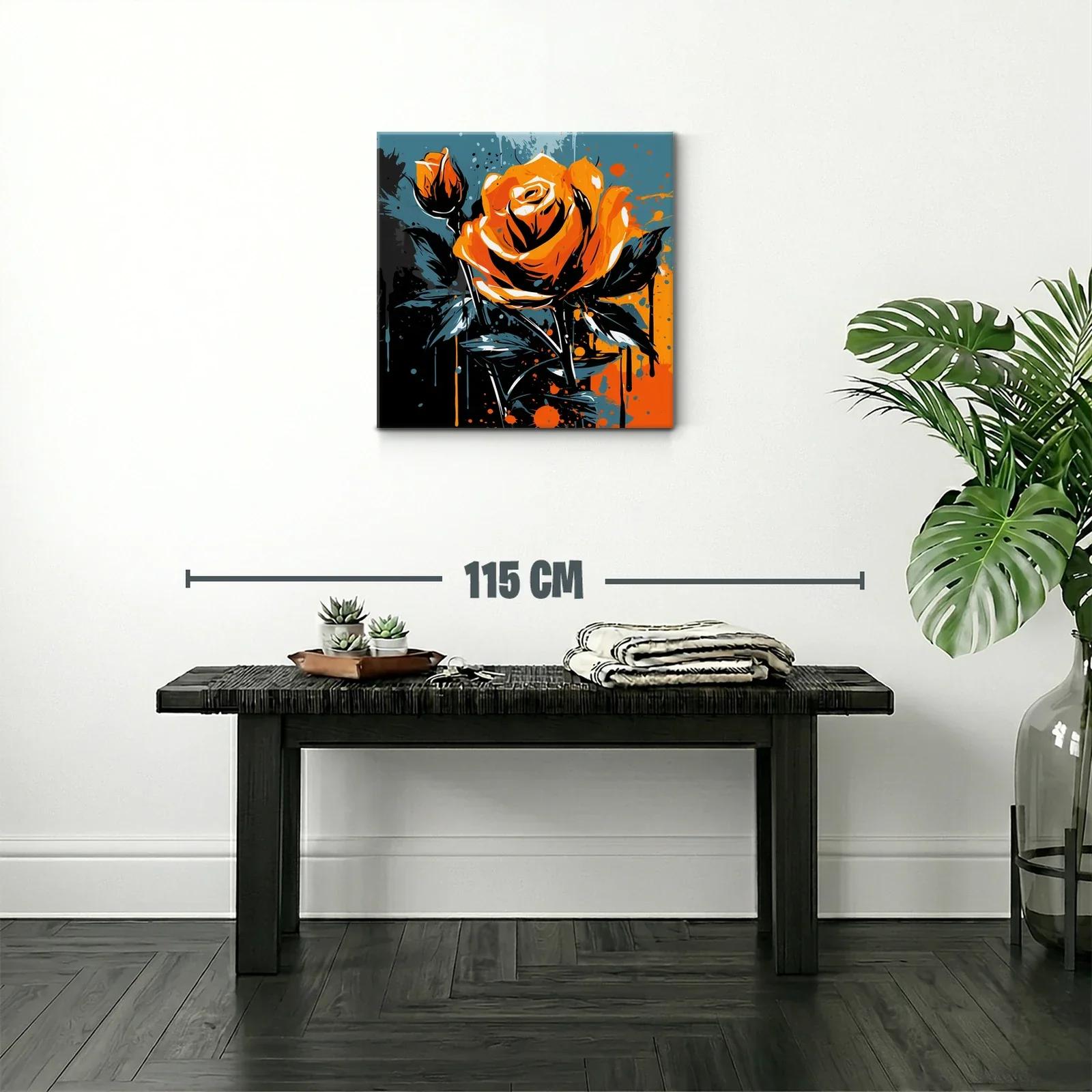 Rosa vibrante en tonos cálidos y contrastes dinámicos — miniatura 2