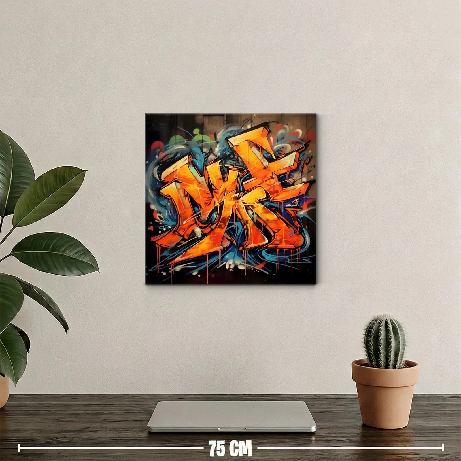 Abstracto vibrante con energía urbana y dinamismo visual — miniatura 2