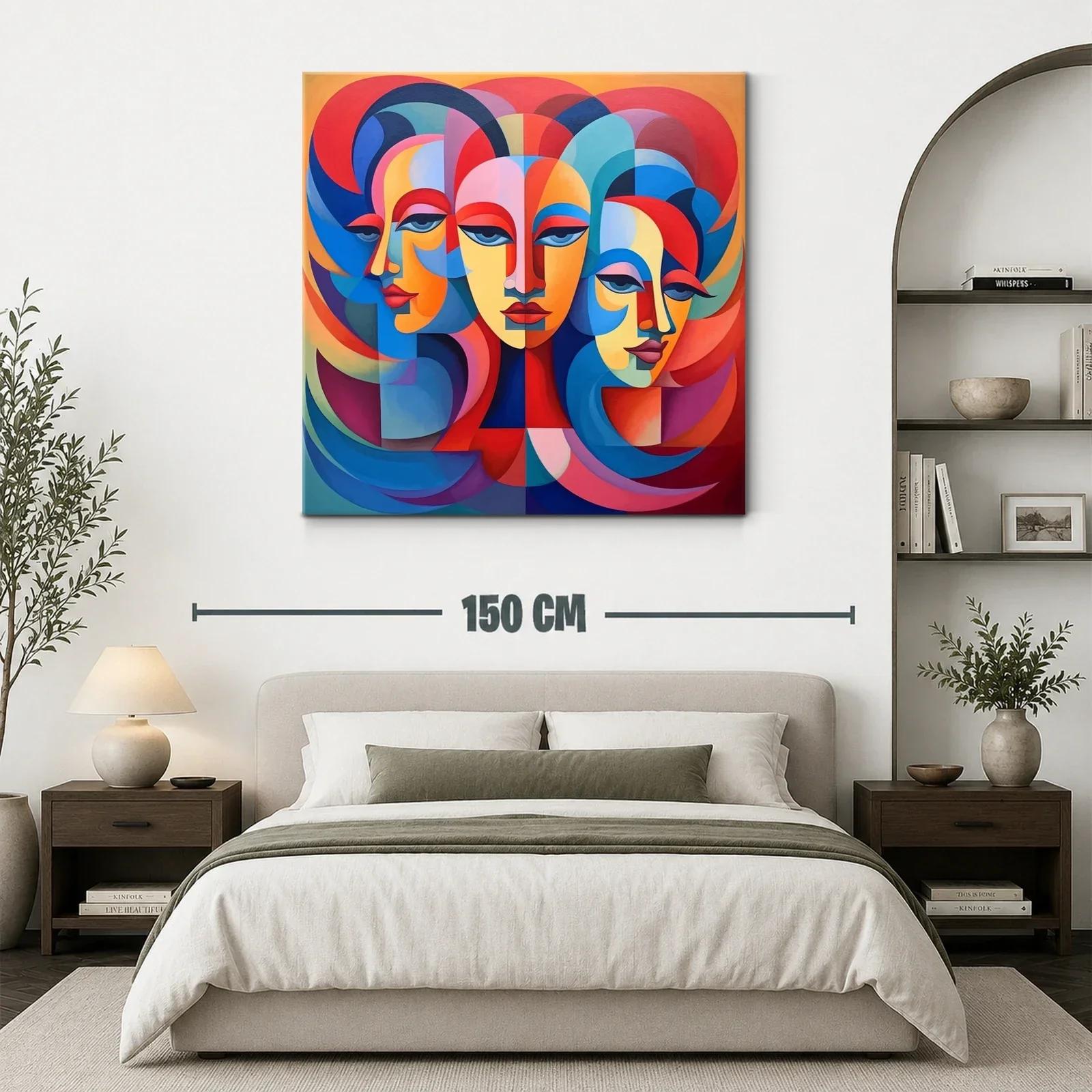 Retratos Abstractos en Paleta Vibrante y Moderna — miniatura 3