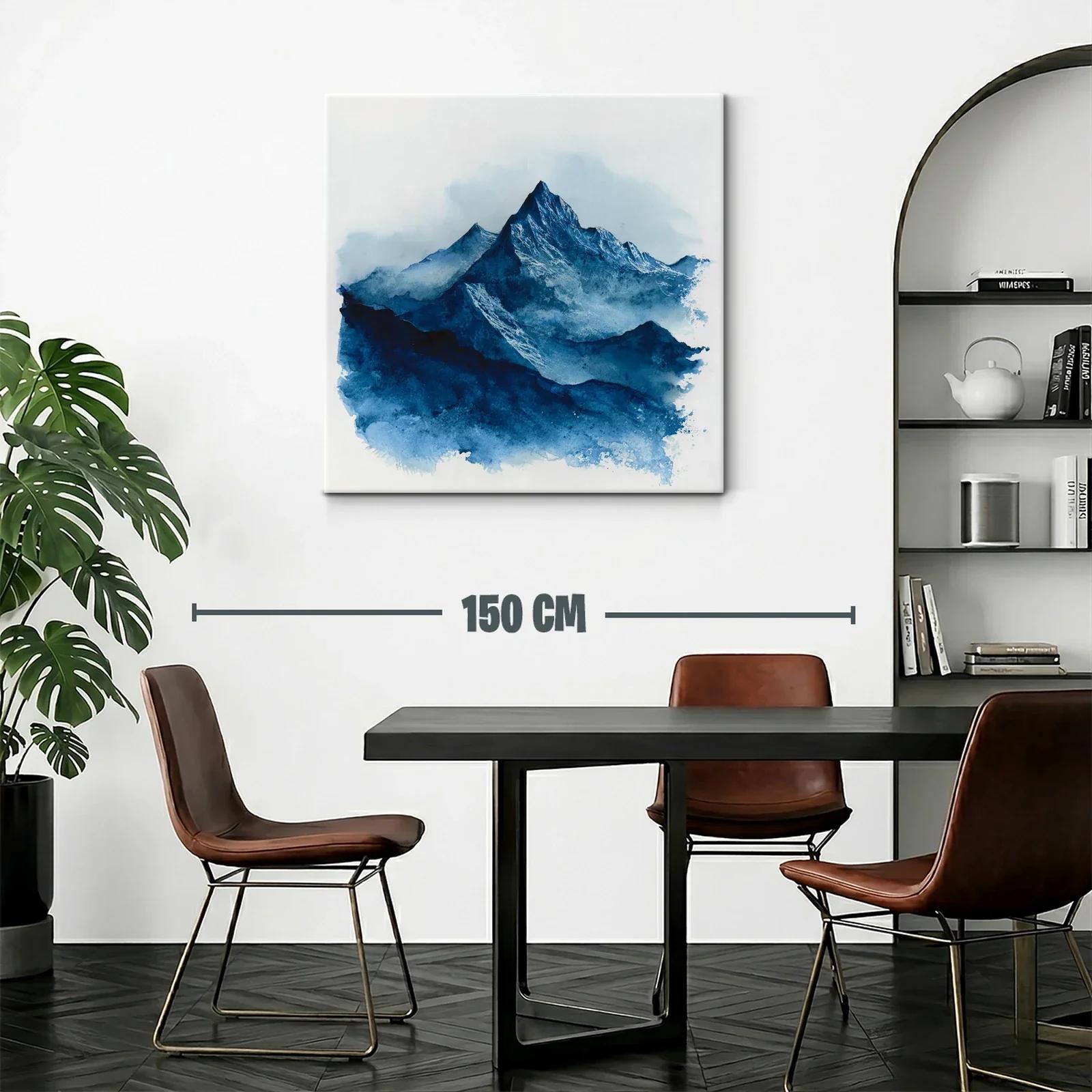 Montañas Azules en Atemporal Paisaje Natural — miniatura 2