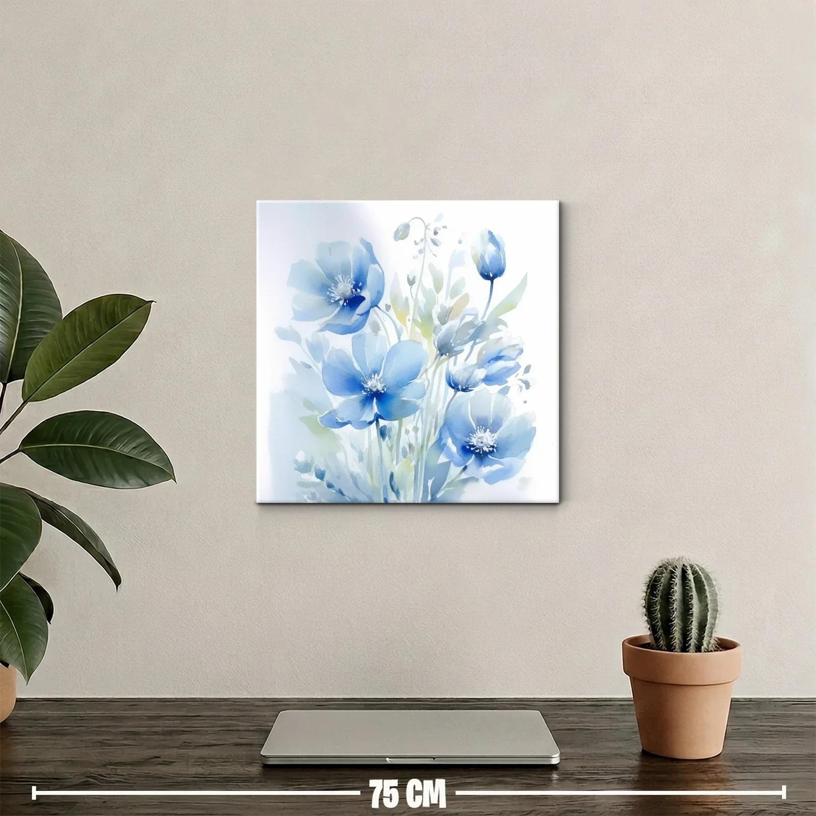 Elegancia en Flores Azules con Toques Suaves y Delicados — miniatura 2