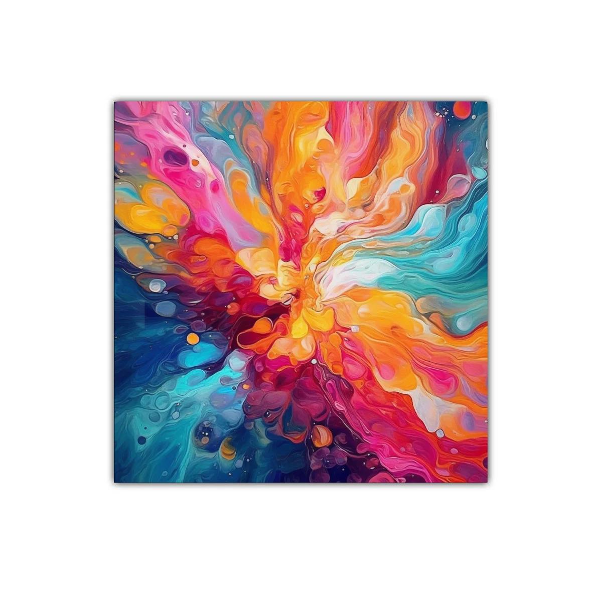 Explosión de Color Vibrante en Movimiento Fluido — imagen principal