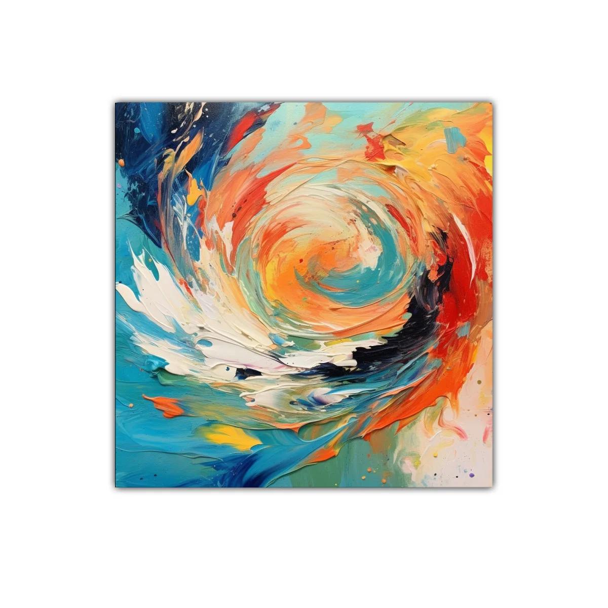 Explosión de color con formas fluidas y vibrantes — imagen principal