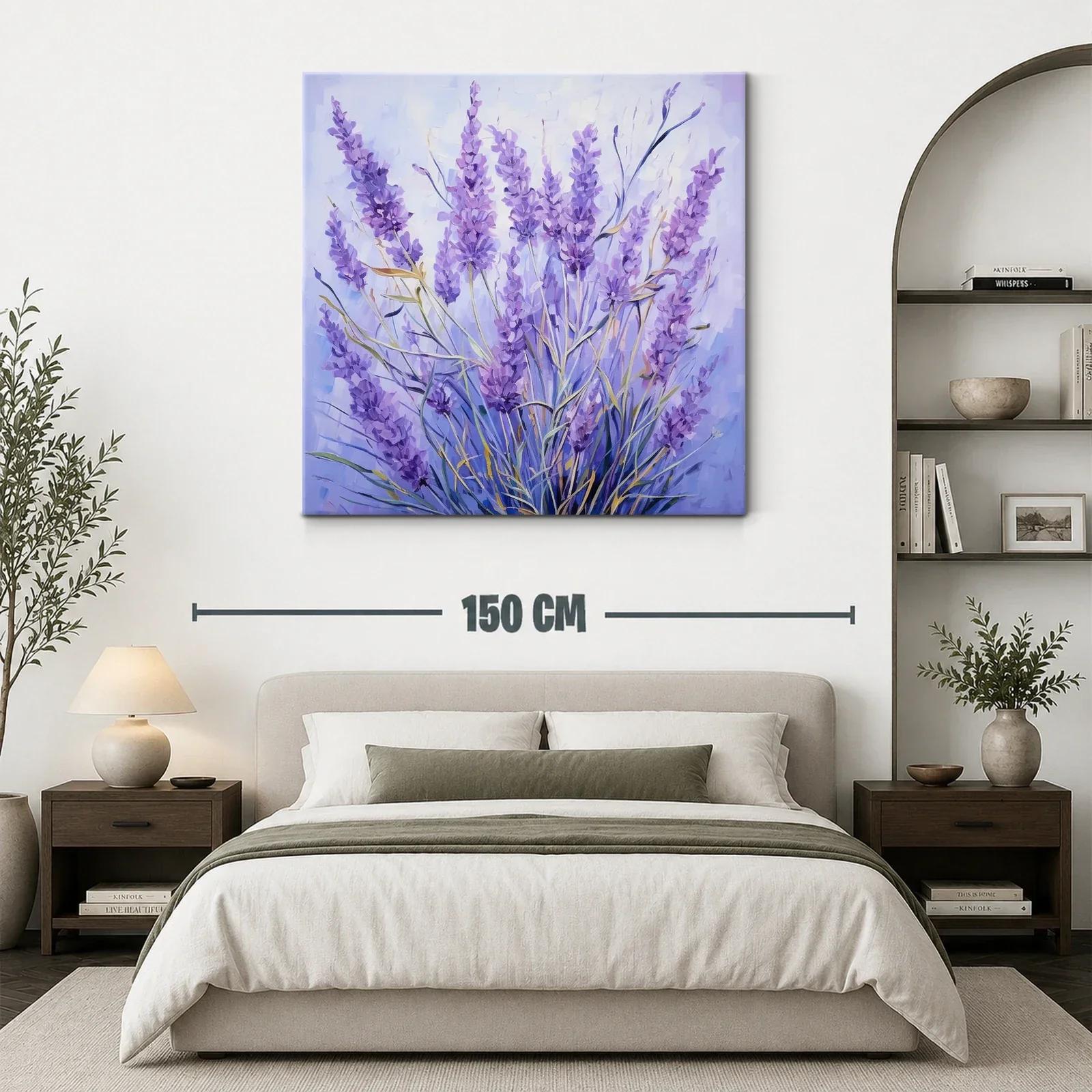 Elegancia y tranquilidad en ramo de lavanda púrpura — miniatura 3