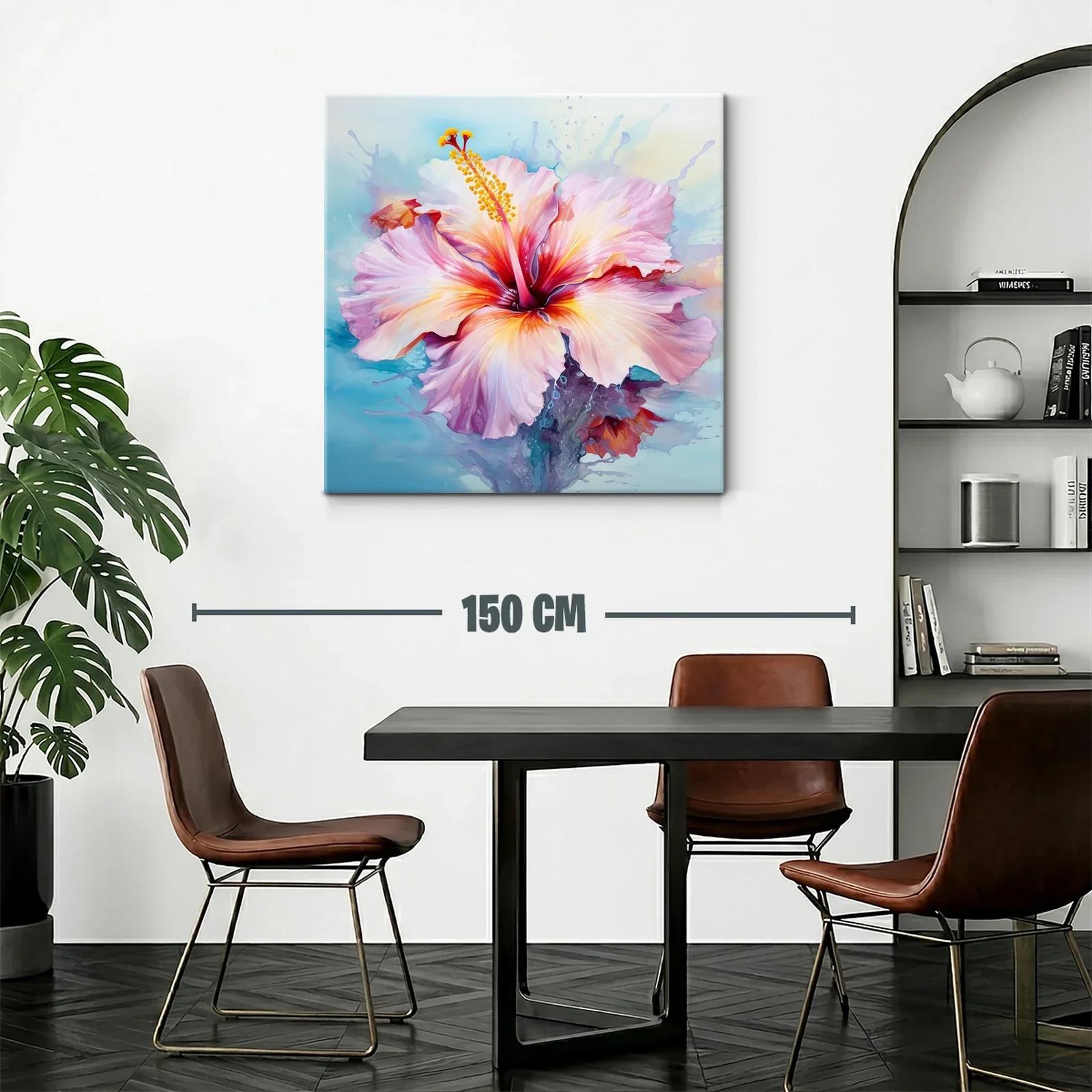 Flor vibrante con tonos pastel en movimiento fluido — miniatura 2