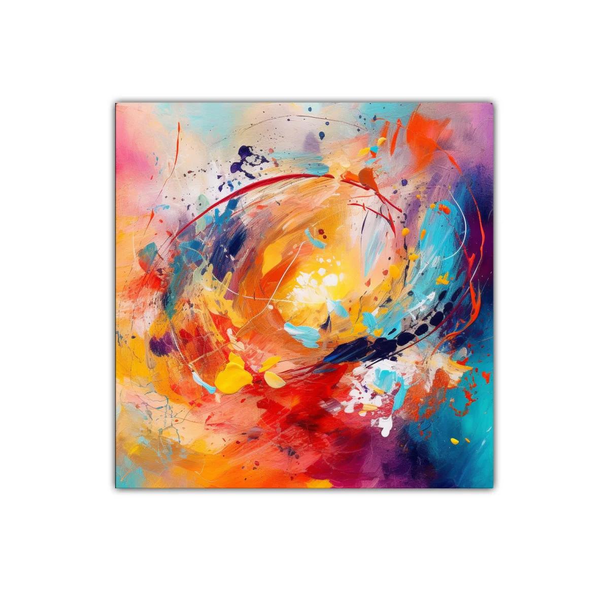 Explosión abstracta de colores vivos y dinámicos — miniatura 1