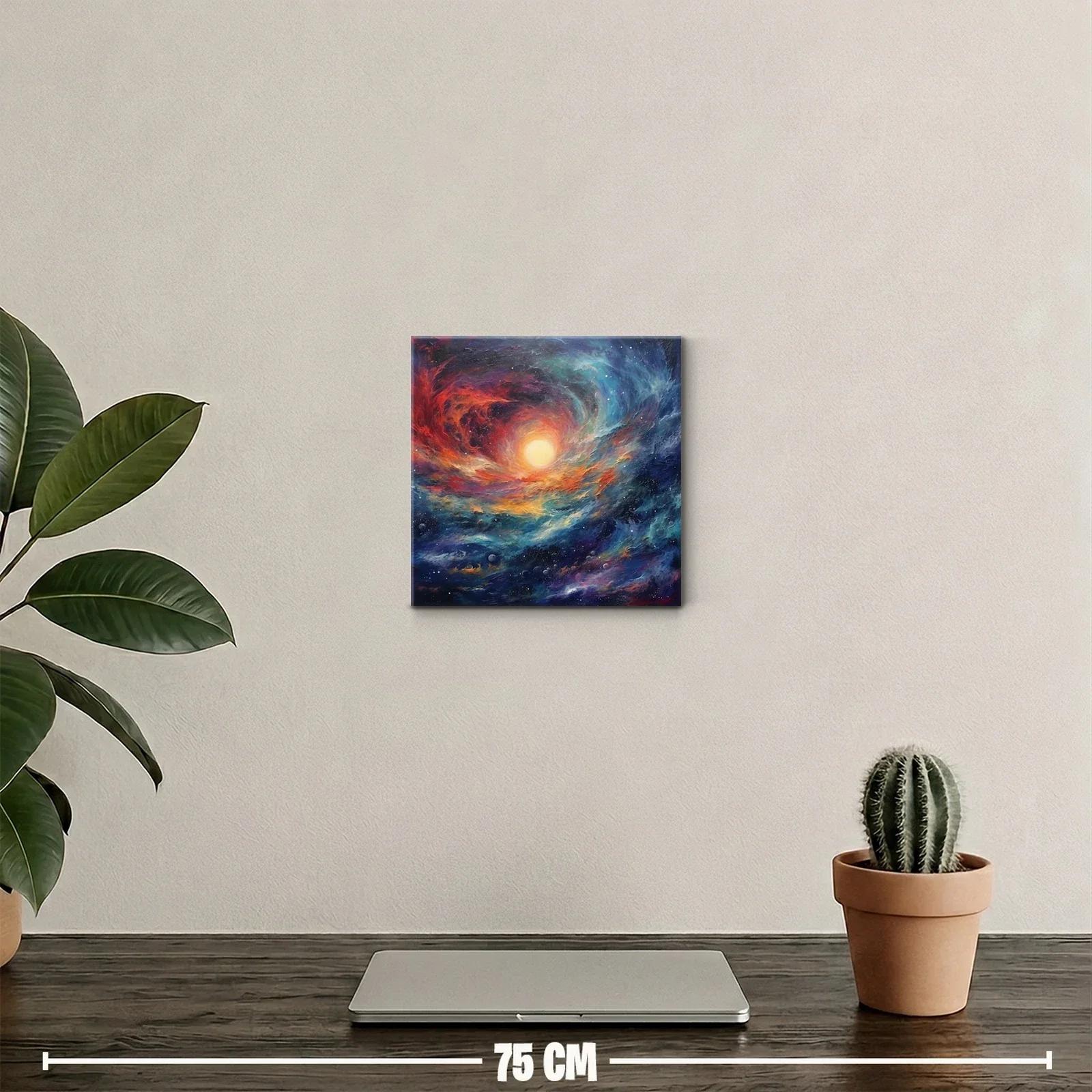 Vórtice Cósmico de Colores Vibrantes en el Espacio — miniatura 2