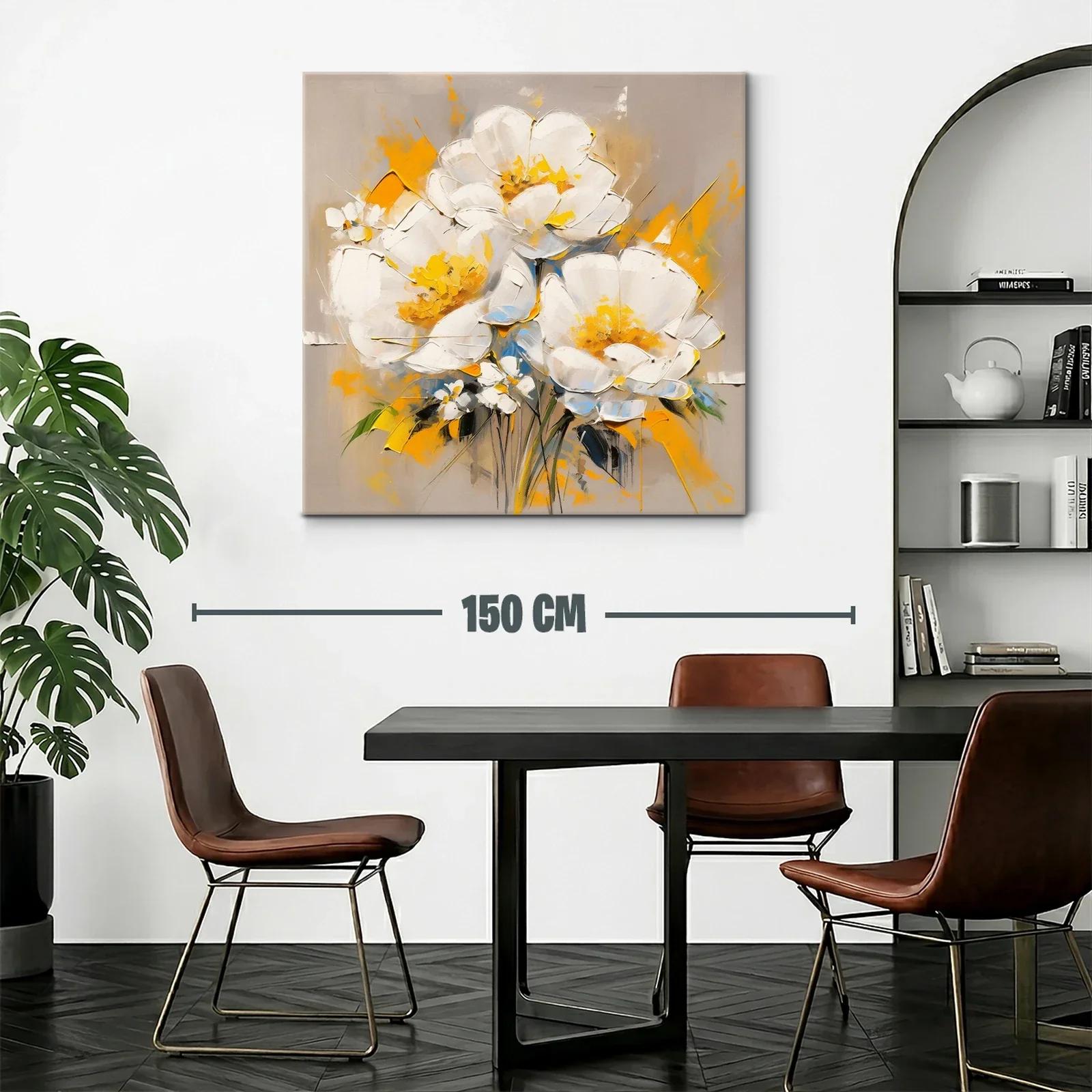 Elegancia floral con tonos cálidos y vibrantes — miniatura 2