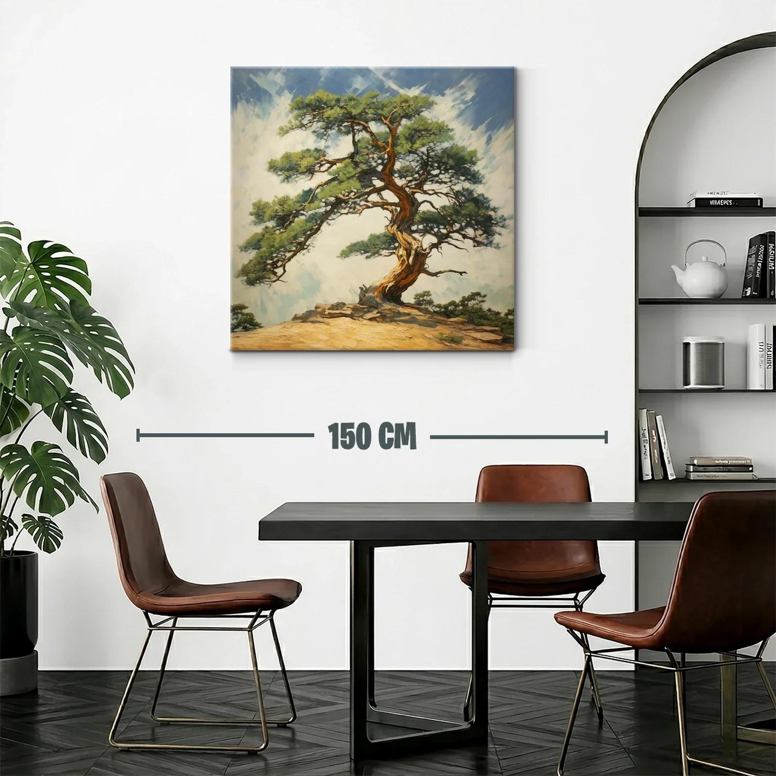 Árbol centenario en paisaje sereno y natural — miniatura 2
