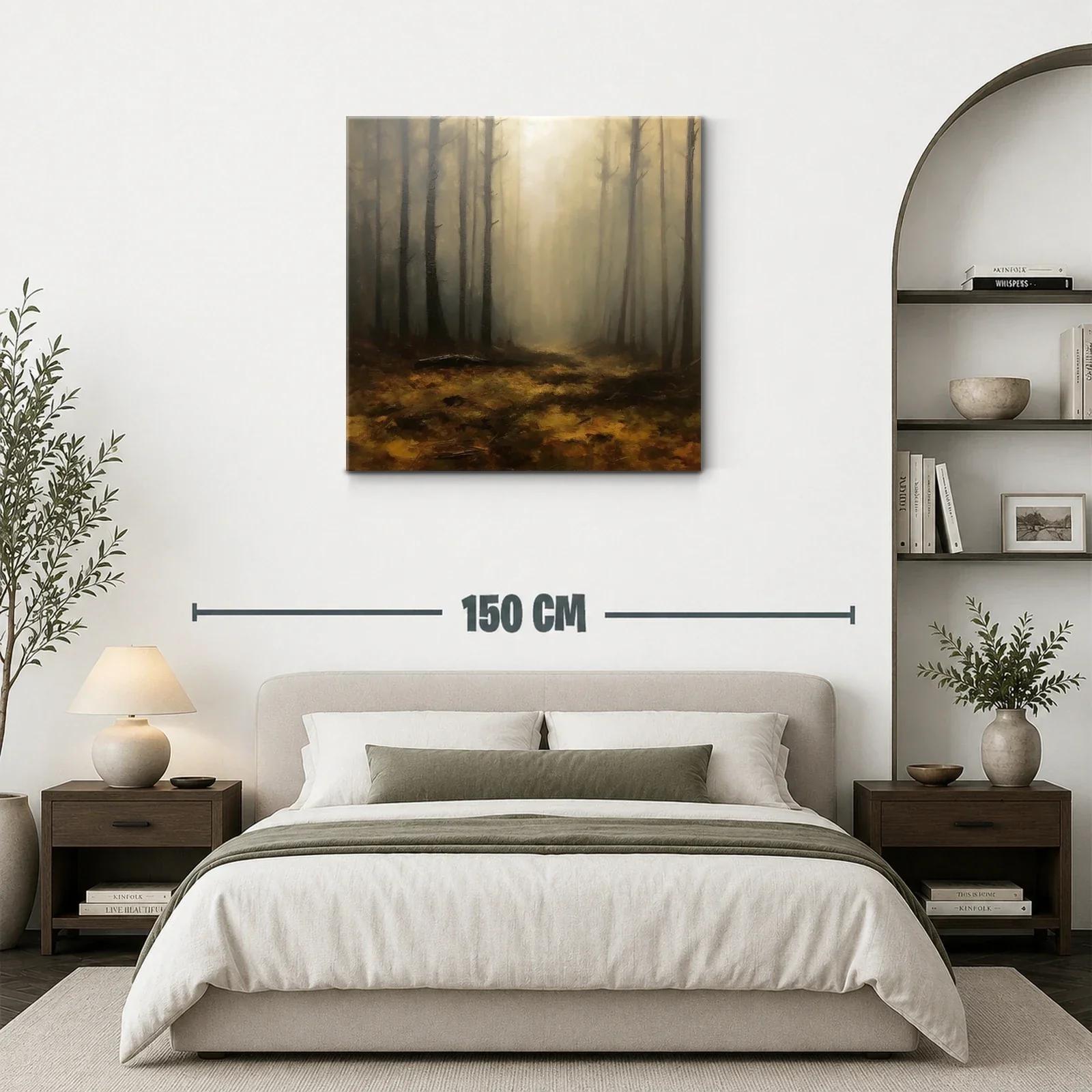 Bosque con luz tenue y atmósfera de misterio — miniatura 3