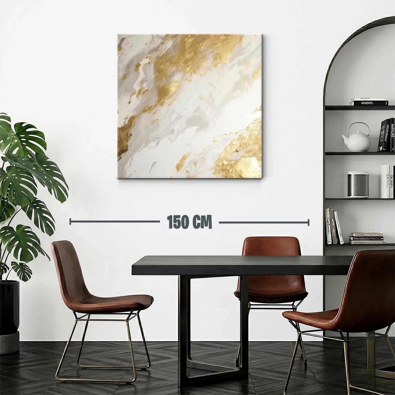 Arte abstracto con detalles en dorado para un estilo sofisticado — miniatura 2
