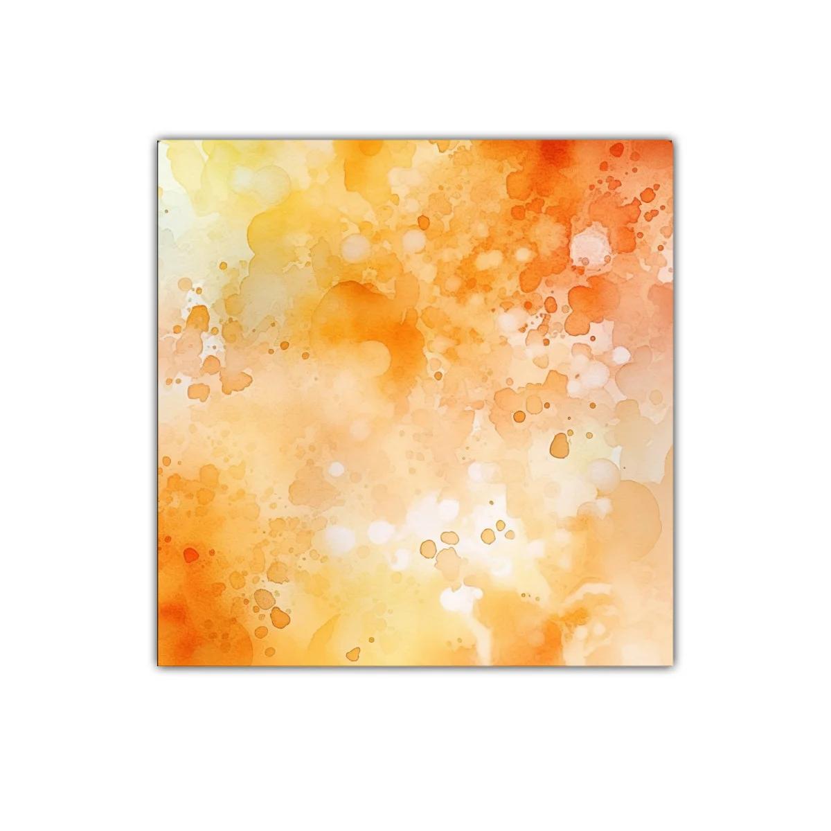 Cuadro decorativo con tonos cálidos y textura abstracta — miniatura 1