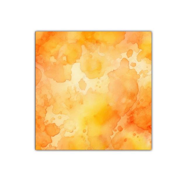 Cuadro decorativo abstracto en tonos cálidos y naranjas