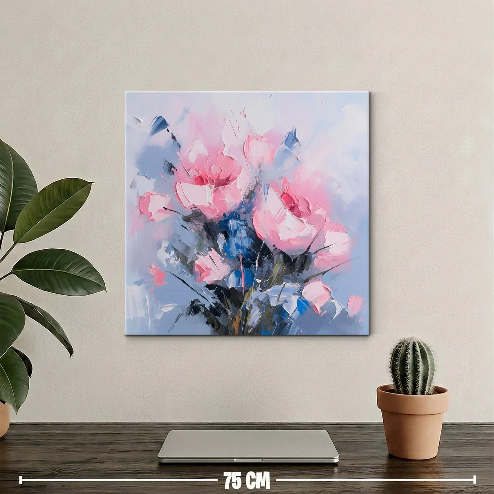 Bello bouquet floral en tonos suaves y elegantes — miniatura 2