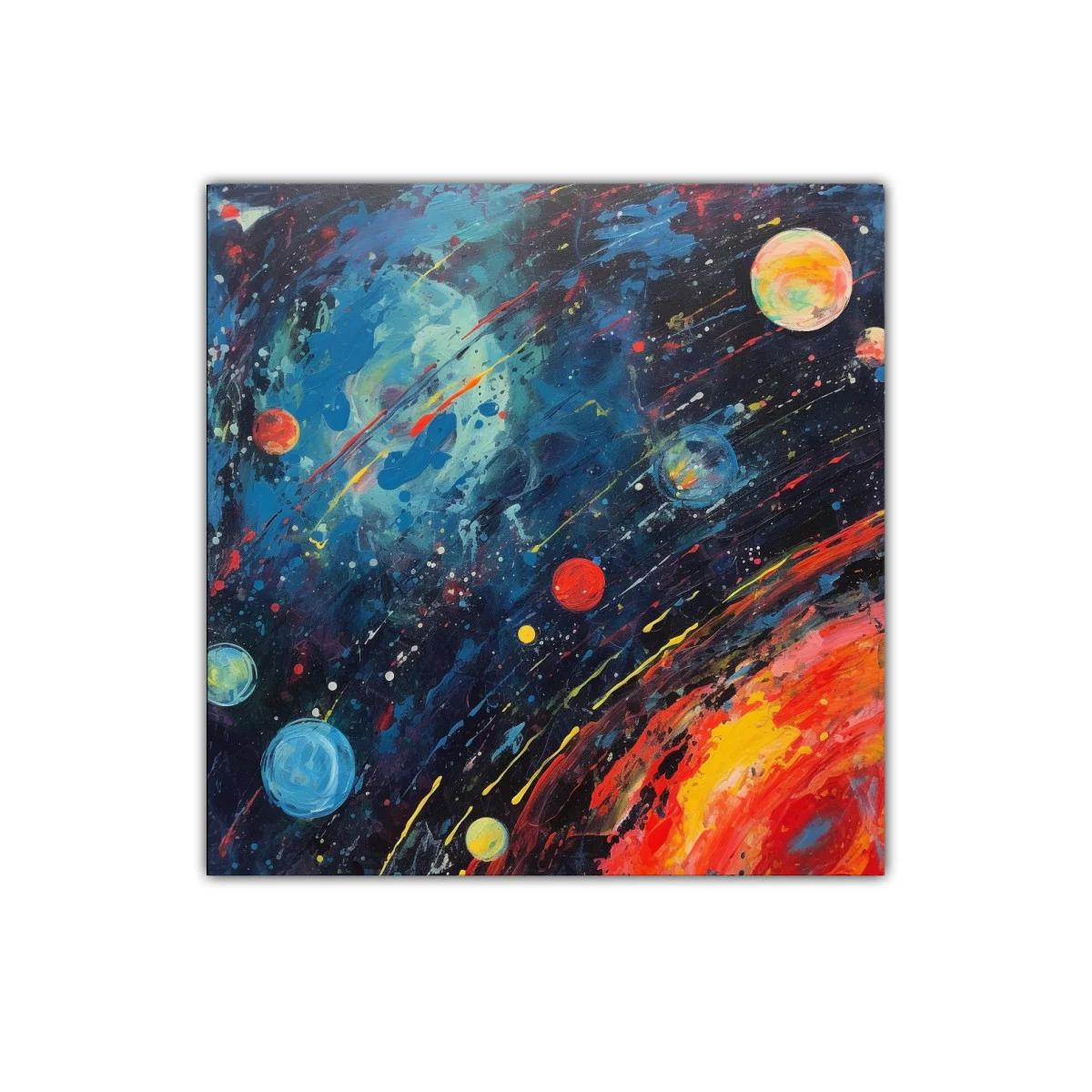 Explosión cósmica de color en universo dinámico — imagen principal