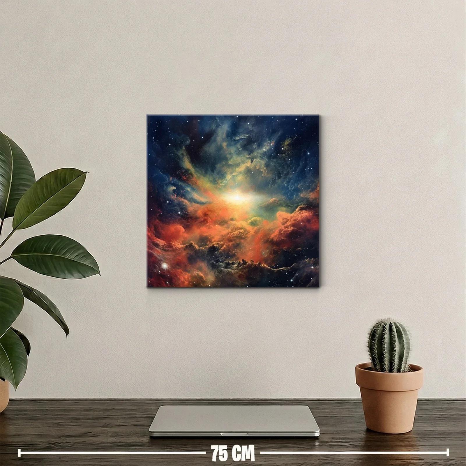 Explosión Cósmica en Cielo Estrellado Intenso — miniatura 2