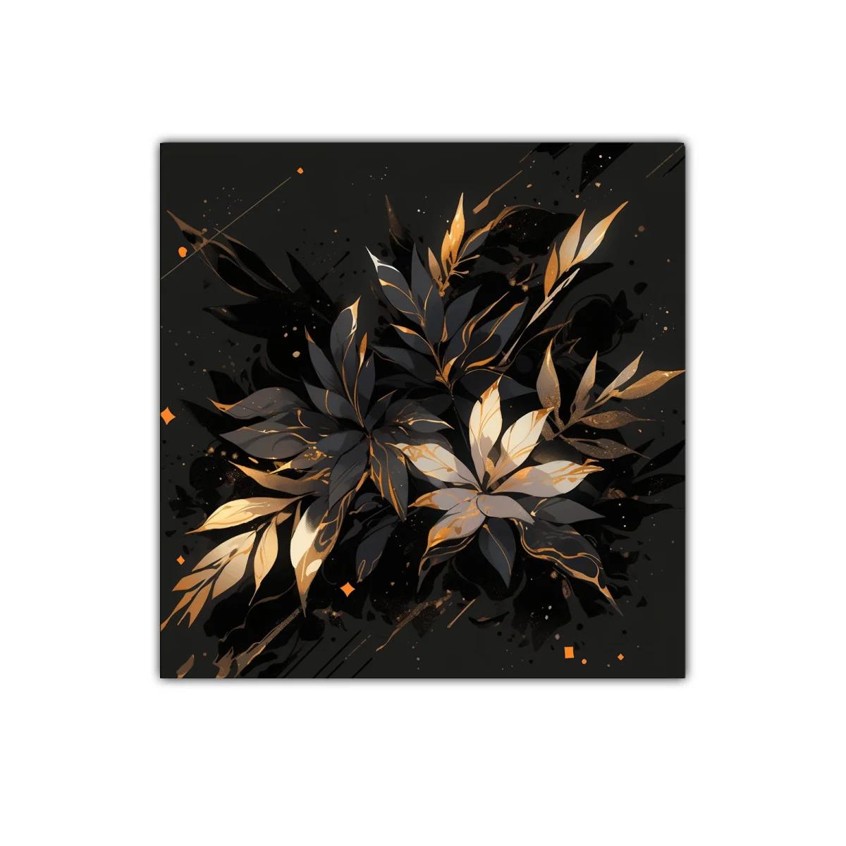 Elegancia natural en tonos oscuros y dorados — imagen principal