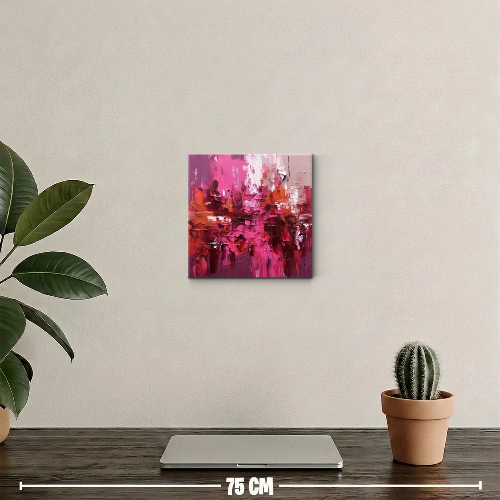 Explosión de color fucsia y rojo intenso — miniatura 2